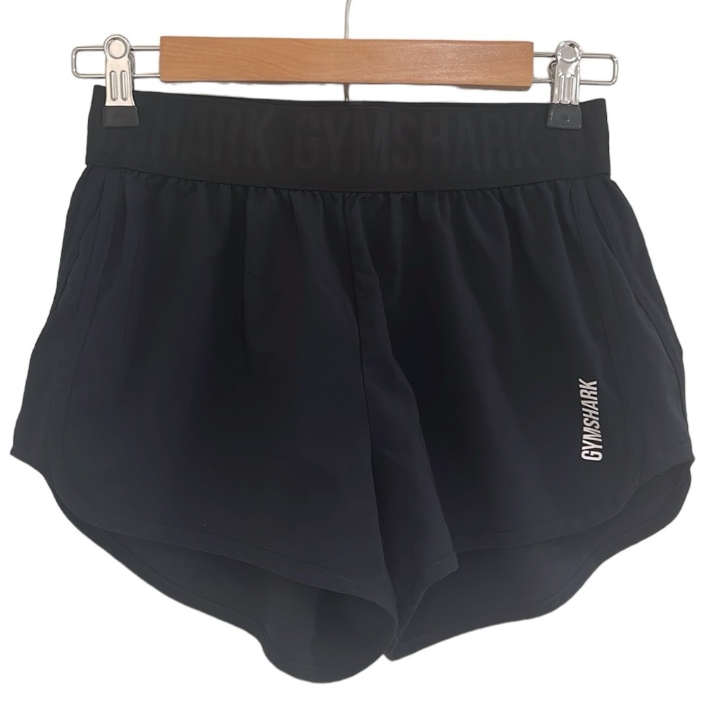 Gymshark Womens Black Active Shorts - Picture 1 of 5